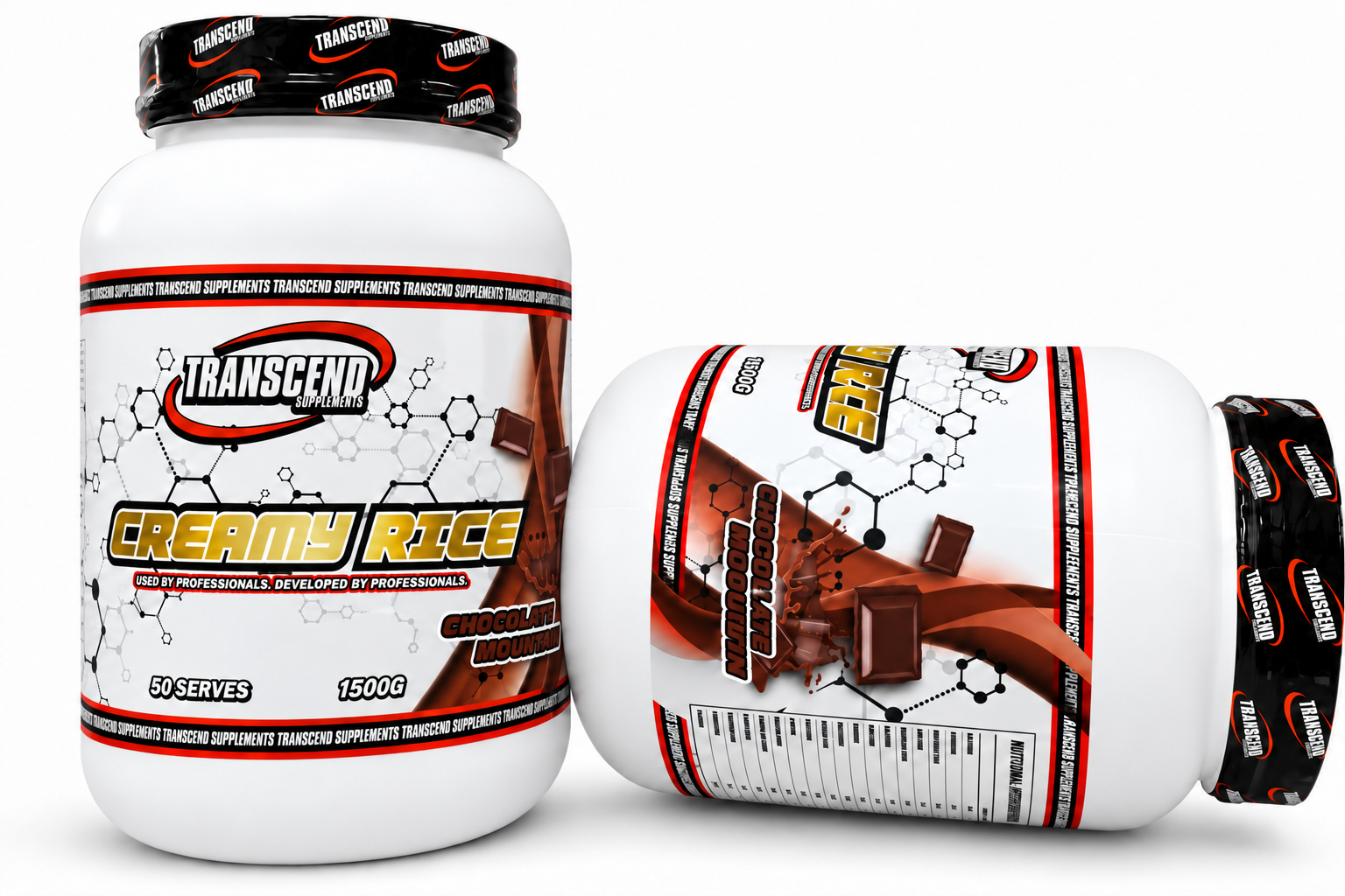 Transcend Supplements Creamy Rice Chocolate 1500g